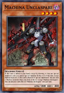 Machina Unclaspare