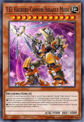 T.G. Halberd Cannon/Assault Mode