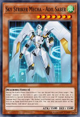 Sky Striker Mecha - Adil Saber