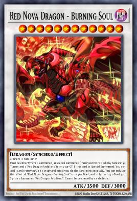 Red Nova Dragon - Burning Soul