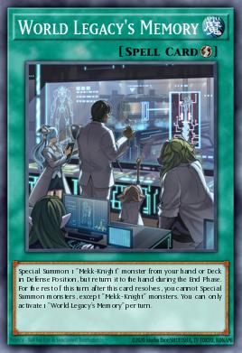 World Legacy's Memory
