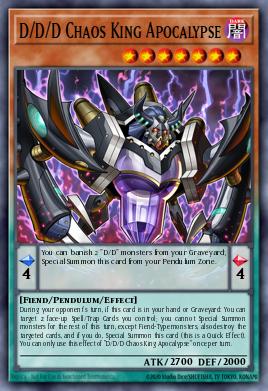 D/D/D Chaos King Apocalypse