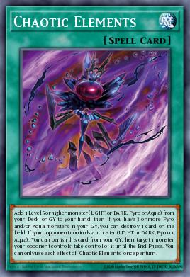 Chaotic Elements
